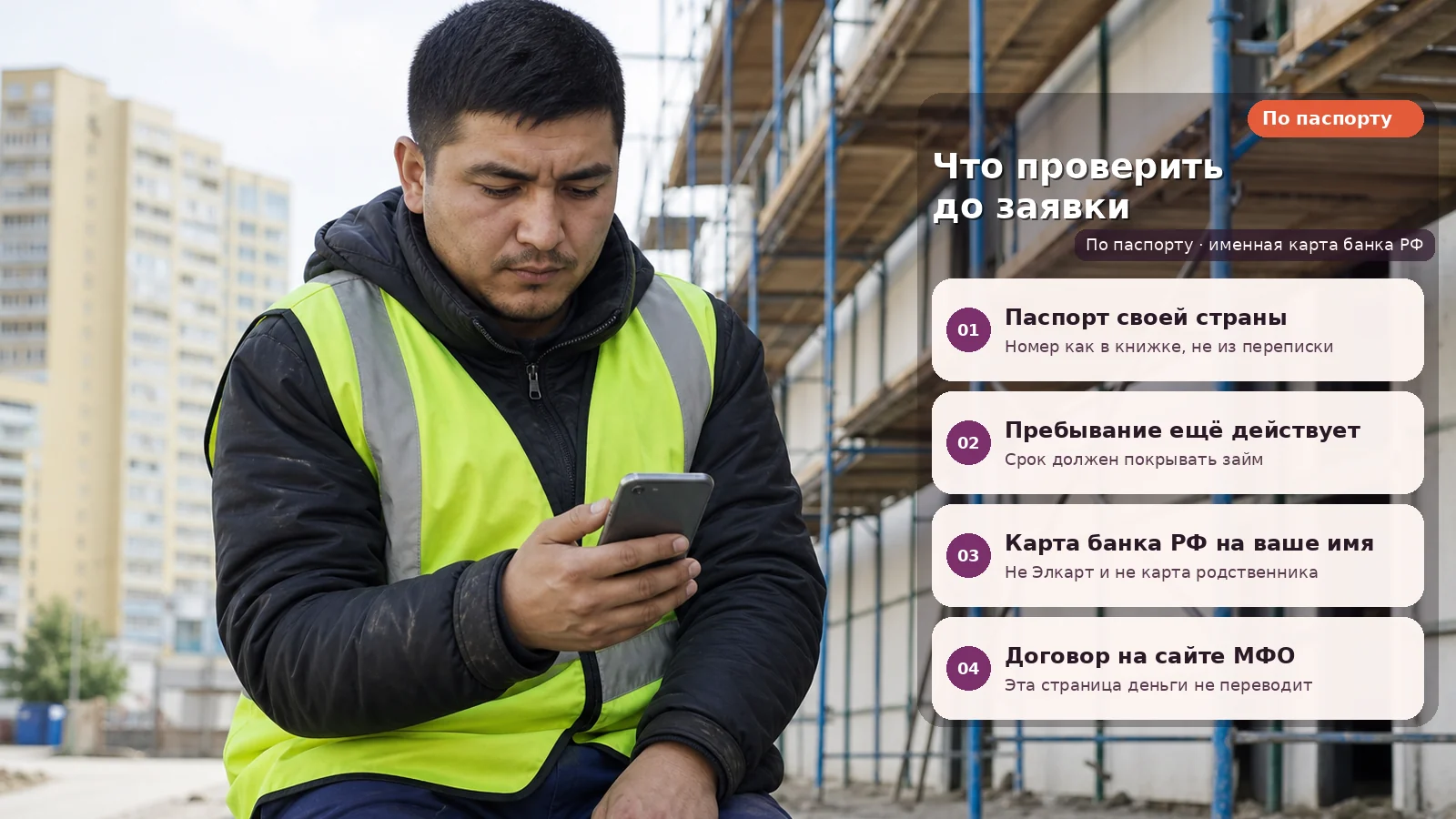 Практический разбор: на карту по паспорту — гражданам Кыргызстана