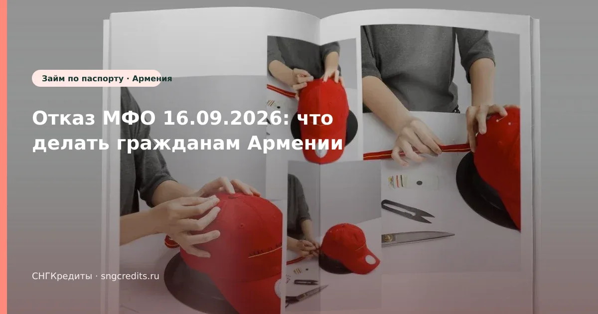 Отказ МФО 16.09.2026: что делать гражданам Армении