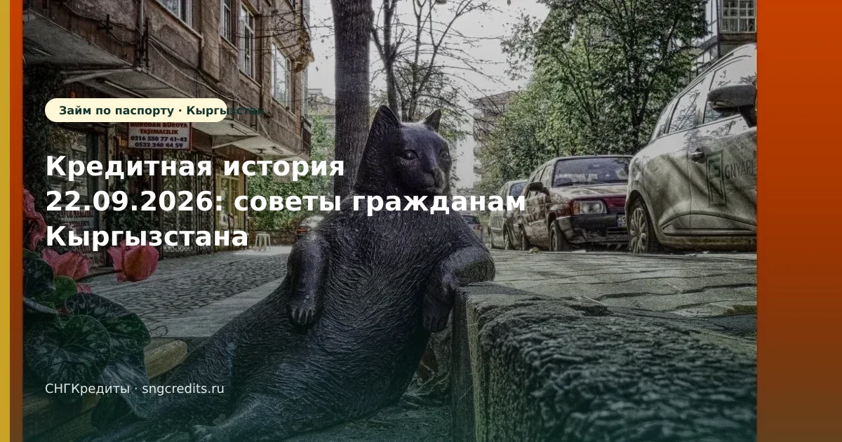 Кредитная история 22.09.2026: советы гражданам Кыргызстана