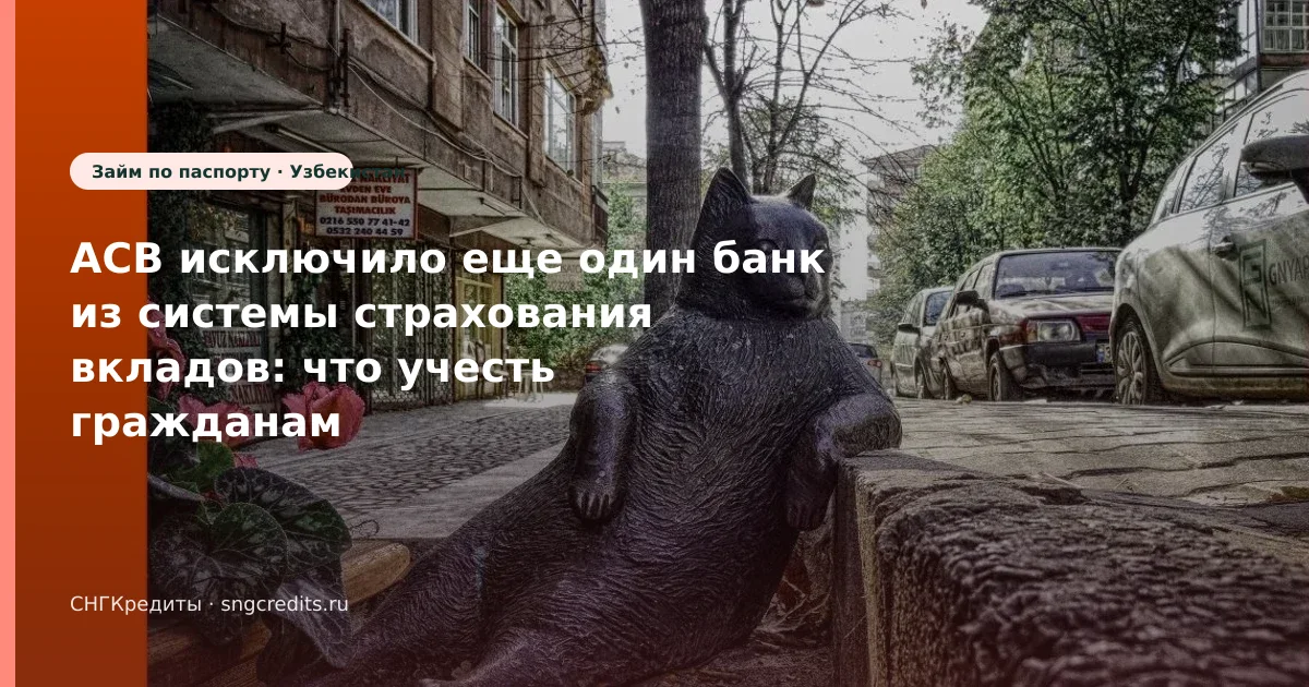 АСВ исключило еще один банк из системы страхования вкладов: что учесть гражданам Узбекистана