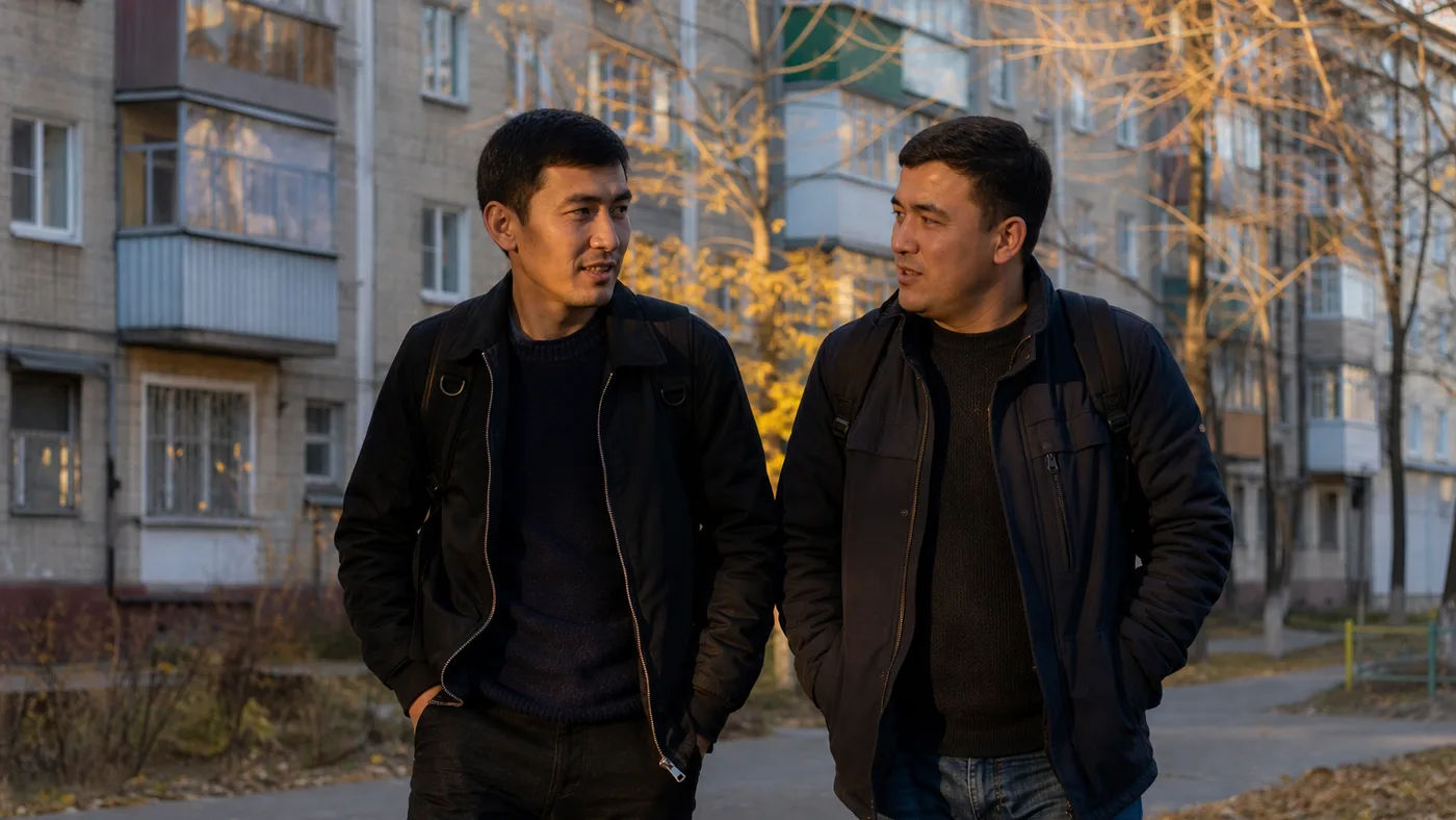 Трудовые мигранты после смены