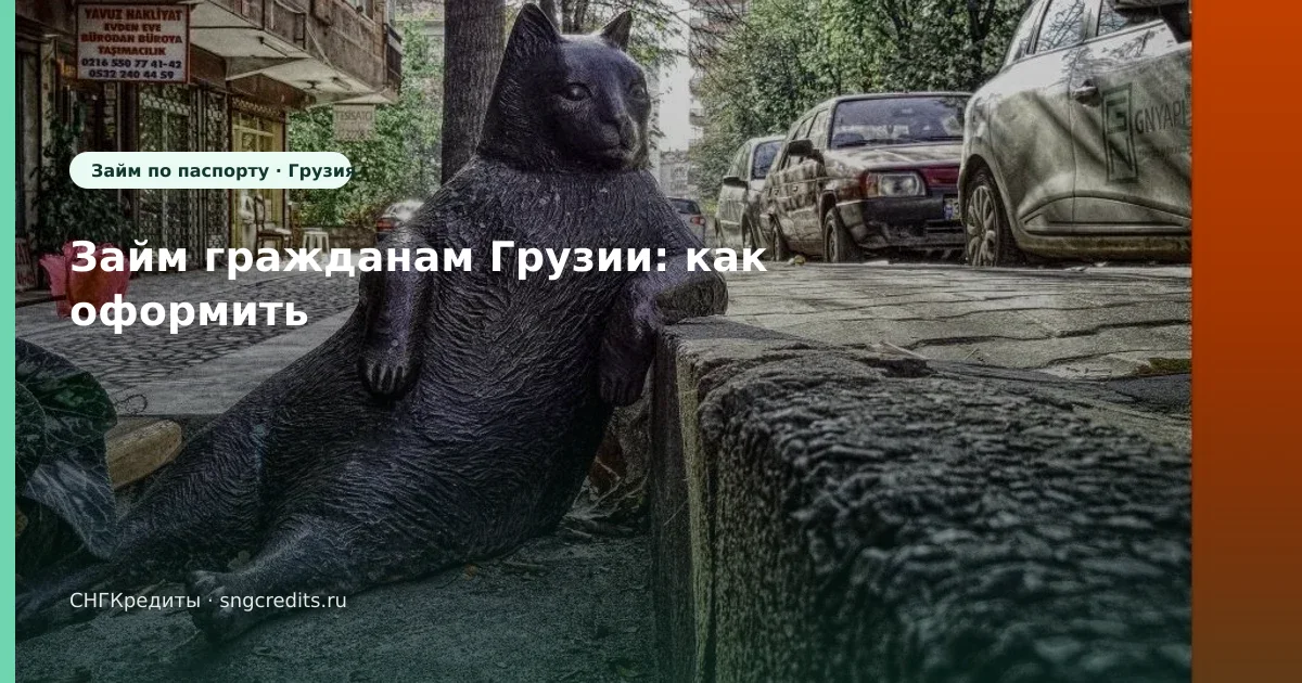 Займ гражданам Грузии: как оформить