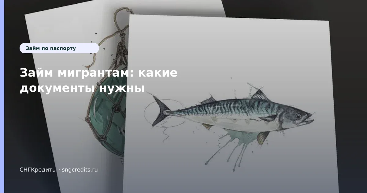 Займ мигрантам: какие документы нужны