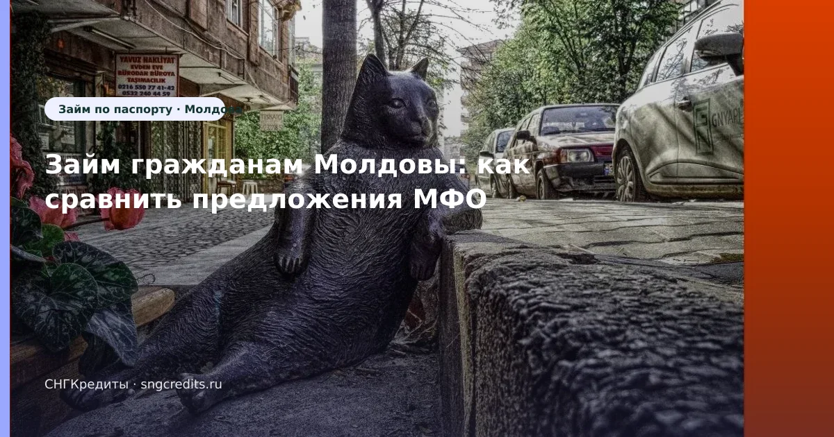 Займ гражданам Молдовы: как сравнить предложения МФО