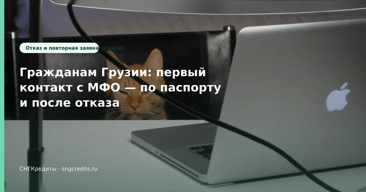 Сравнение МФО гражданам Грузии: после отказа, по паспорту, риски отказа