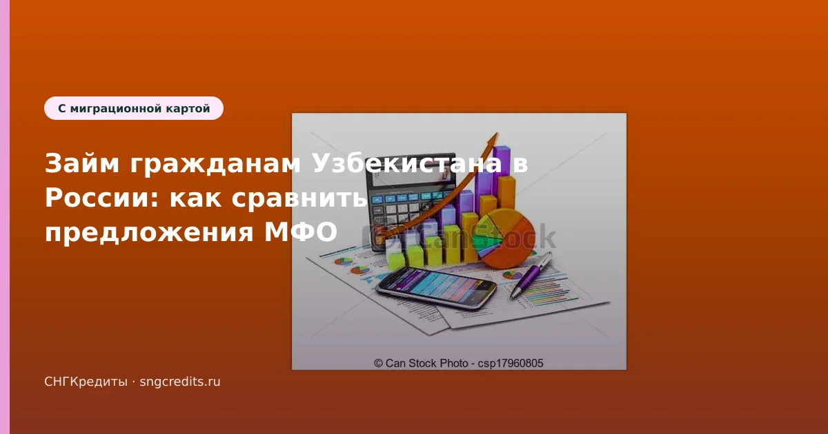 Займ гражданам Узбекистана в России: как сравнить предложения МФО