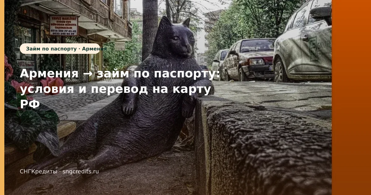 Как армянским гражданам получить займ по паспорту: на карту, карта РФ и сроки (Армения)