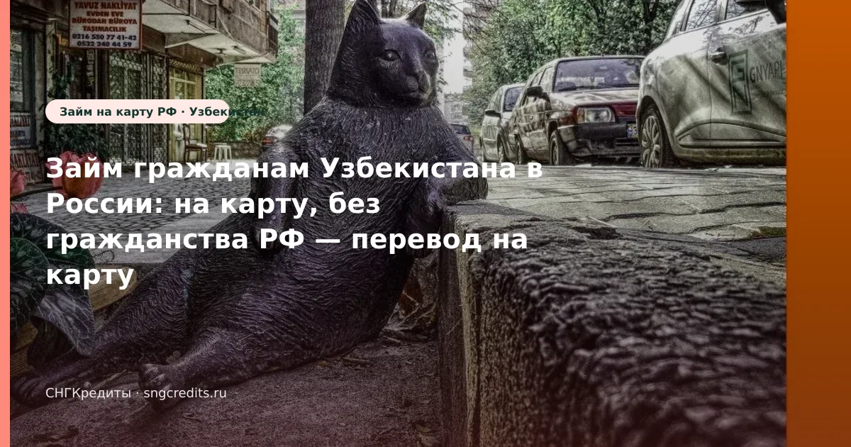 Гражданам Узбекистана в РФ — на карту без гражданства РФ: сумма, срок, карта банка