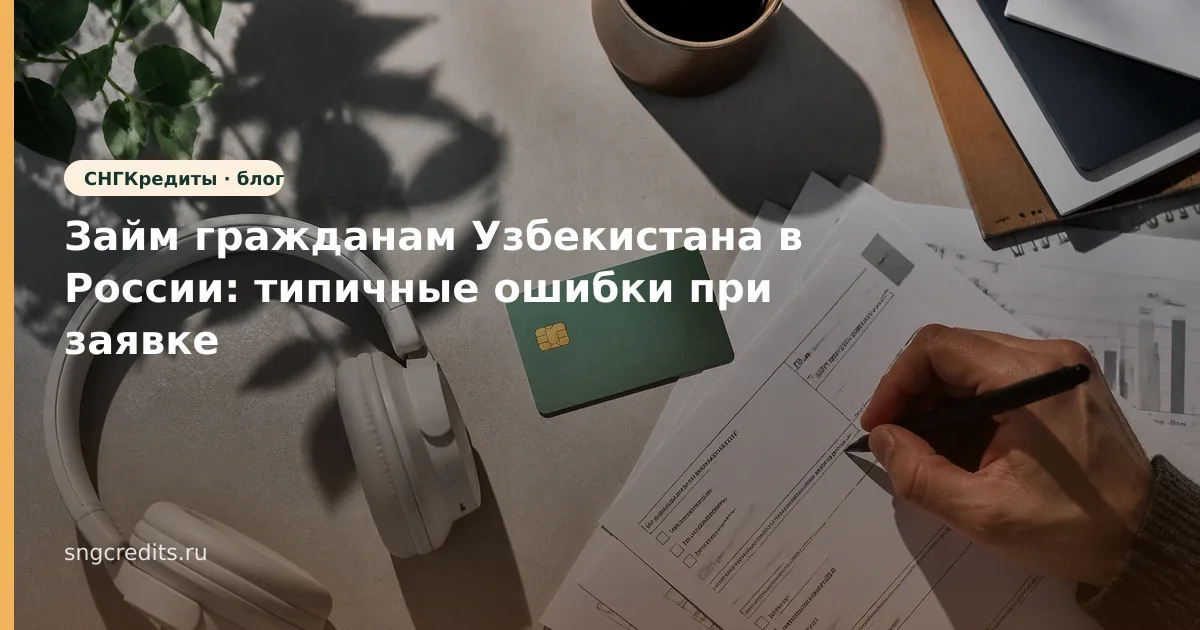Займ гражданам Узбекистана в России: типичные ошибки при заявке