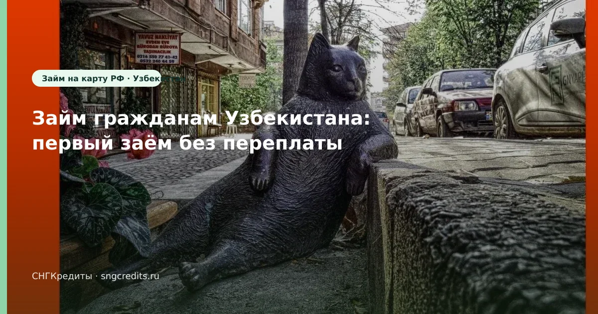Займ гражданам Узбекистана: первый заём без переплаты