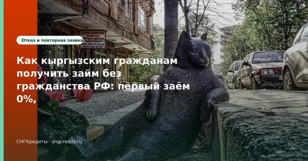 Карта РФ + без гражданства РФ: как кыргызским гражданам оформить займ первый заём 0%