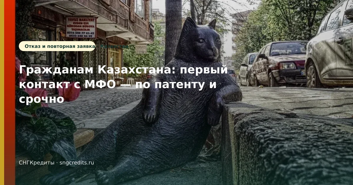 Гражданам Казахстана: займ срочно по патенту — пошагово